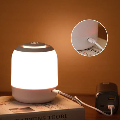 Lampe de chevet LED Lumière Douce - Éclat Nocturne