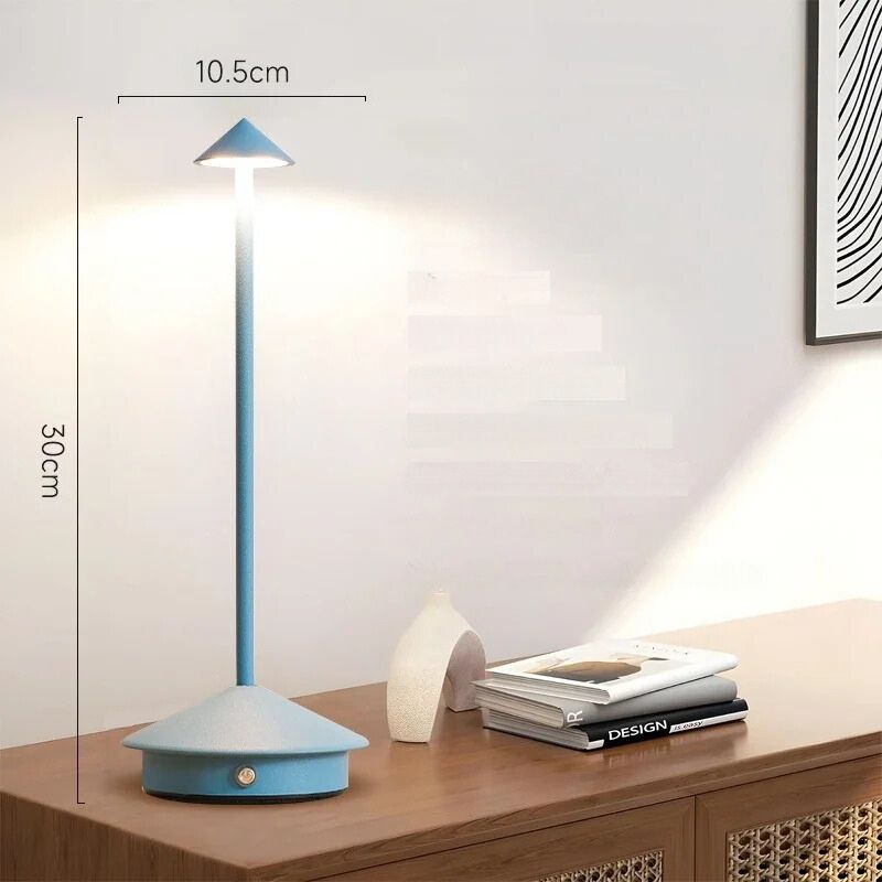 Lampe de chevet LED Tactile Contemporaine - Éclat Nocturne