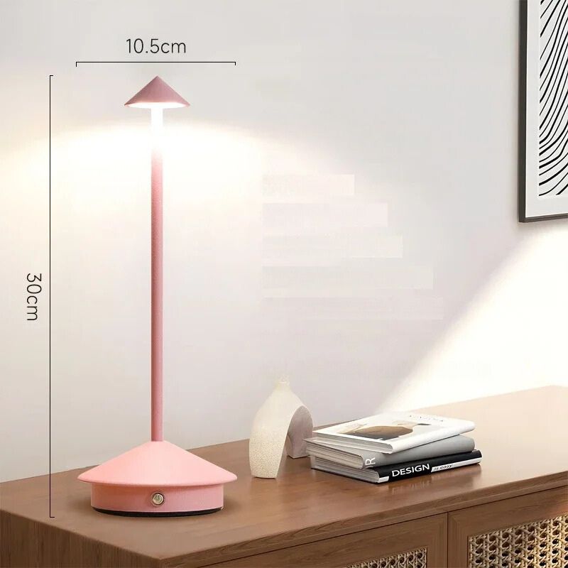 Lampe de chevet LED Tactile Contemporaine - Éclat Nocturne
