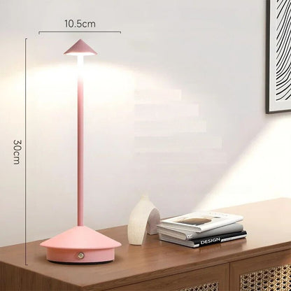 Lampe de chevet LED Tactile Contemporaine - Éclat Nocturne