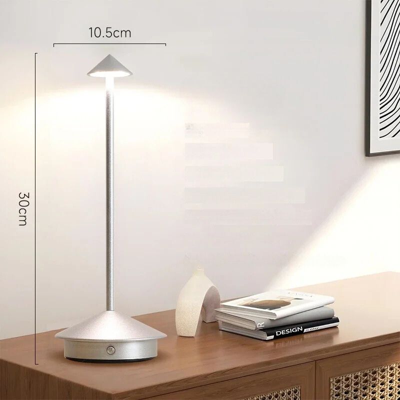 Lampe de chevet LED Tactile Contemporaine - Éclat Nocturne