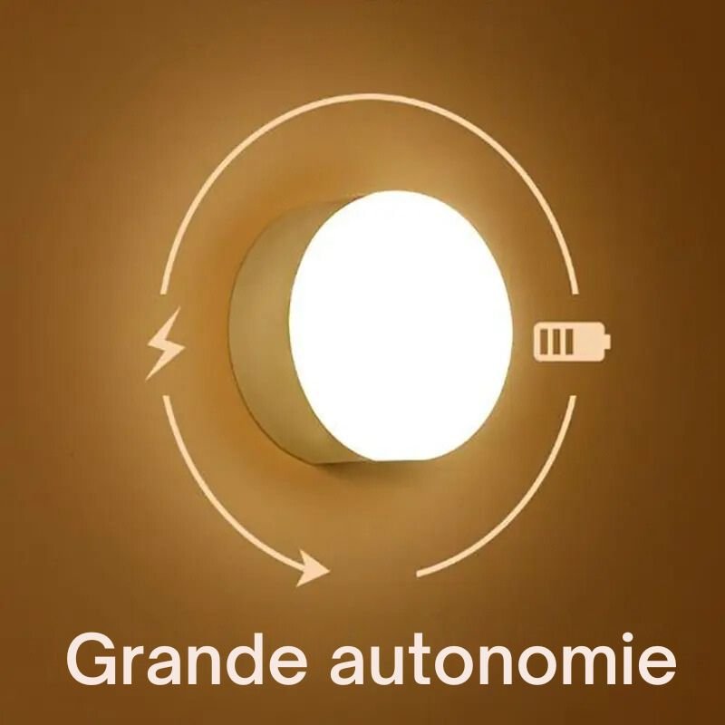 Lampe de chevet Murale à Capteur Intelligent - Éclat Nocturne