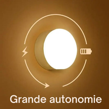 Lampe de chevet Murale à Capteur Intelligent - Éclat Nocturne