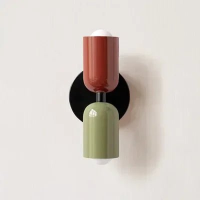 Lampe de chevet Murale Capsule Colorée - Éclat Nocturne