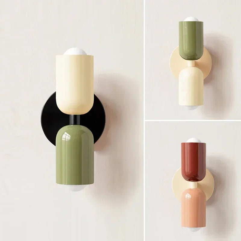 Lampe de chevet Murale Capsule Colorée - Éclat Nocturne