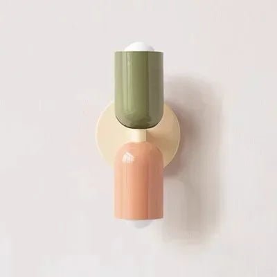 Lampe de chevet Murale Capsule Colorée - Éclat Nocturne