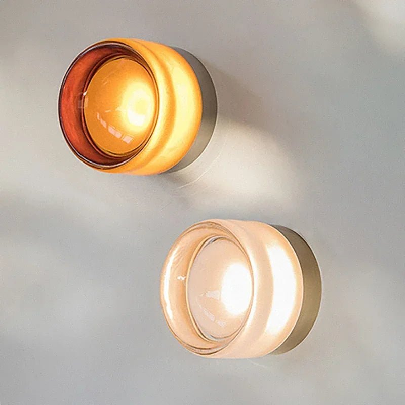 Lampe de chevet Murale Cercle Lumineux - Éclat Nocturne