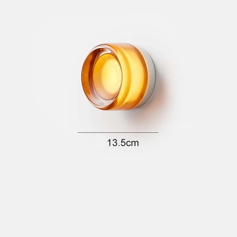 Lampe de chevet Murale Cercle Lumineux - Éclat Nocturne