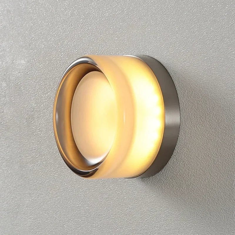 Lampe de chevet Murale Cercle Lumineux - Éclat Nocturne