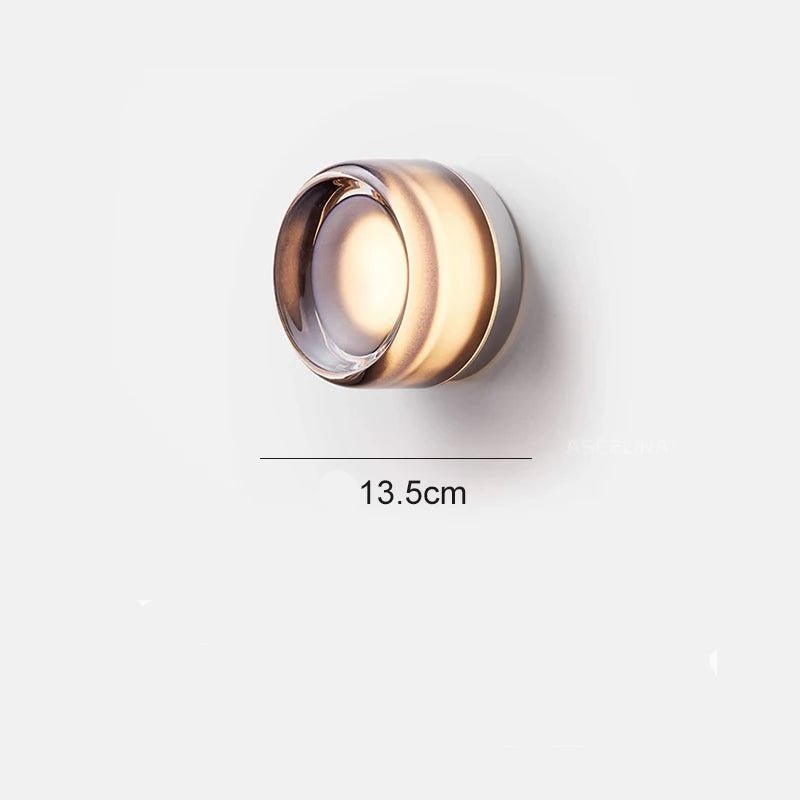 Lampe de chevet Murale Cercle Lumineux - Éclat Nocturne
