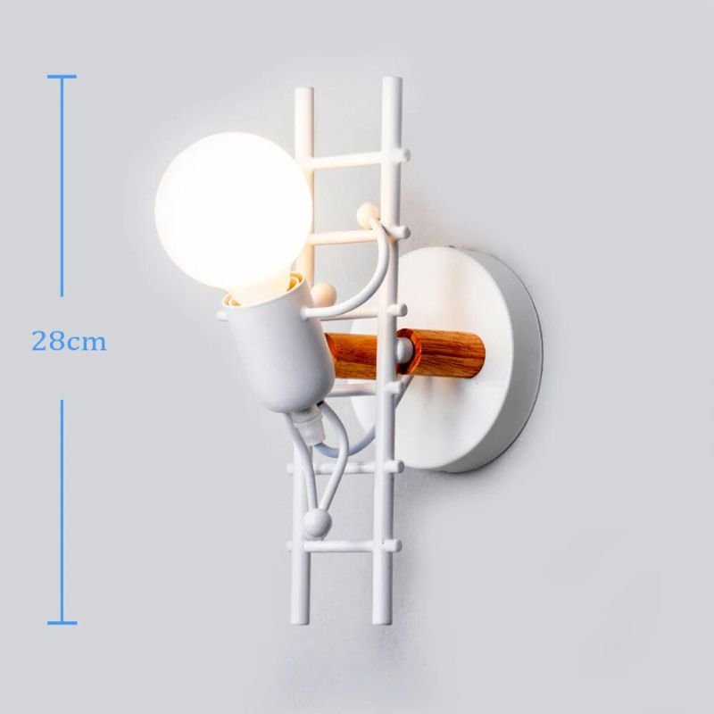 Lampe de chevet Murale Design Échelle - Éclat Nocturne
