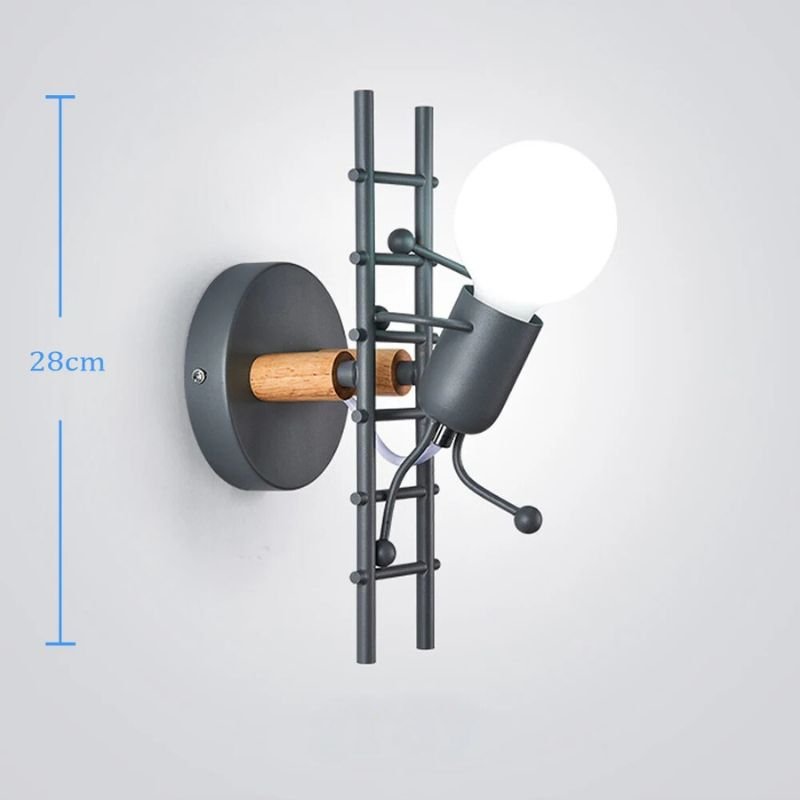 Lampe de chevet Murale Design Échelle - Éclat Nocturne