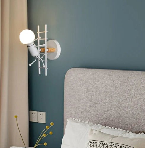 Lampe de chevet Murale Design Échelle - Éclat Nocturne