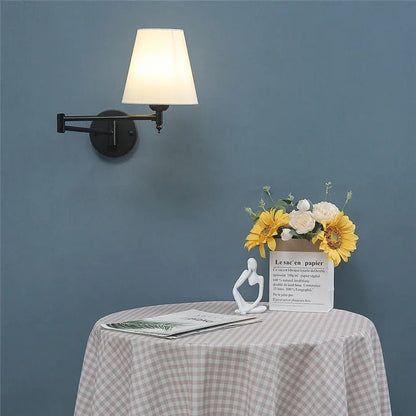 Lampe de chevet Murale Orientable en Laiton - Éclat Nocturne