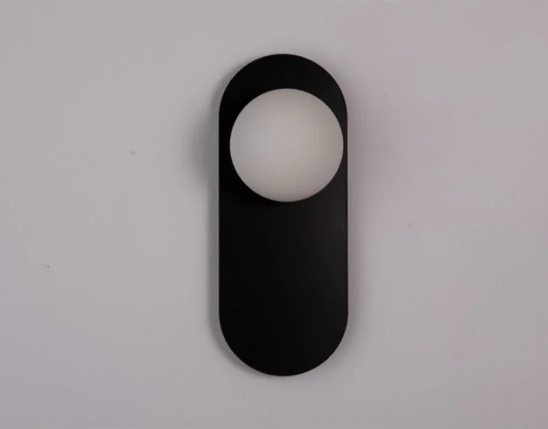 Lampe de chevet Murale Ovale Minimaliste - Éclat Nocturne