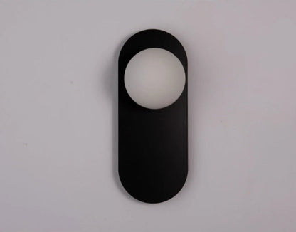 Lampe de chevet Murale Ovale Minimaliste - Éclat Nocturne