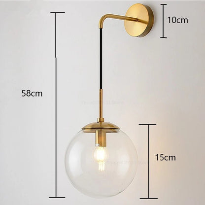 Lampe de Chevet Murale Suspendu - Éclat Nocturne