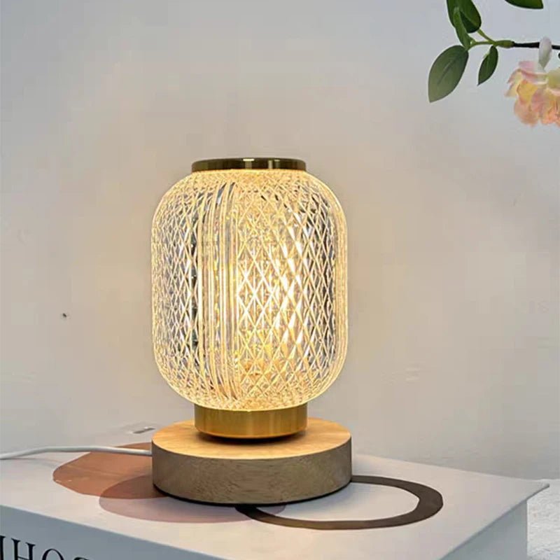 Lampe de chevet Originale Cristal Élégant - Éclat Nocturne