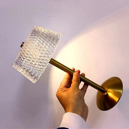 Lampe de chevet Originale Cristallin - Éclat Nocturne