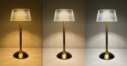 Lampe de chevet Originale Cristallin - Éclat Nocturne