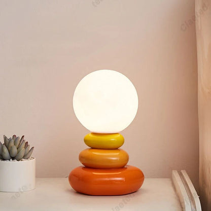 Lampe de chevet Originale Galets - Éclat Nocturne