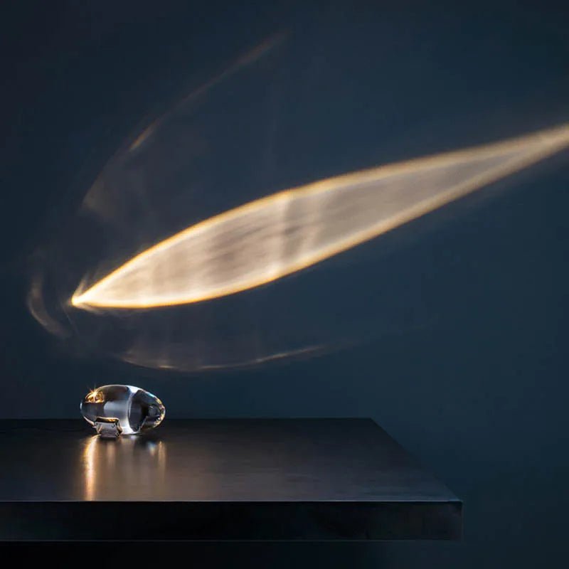 Lampe de chevet Originale - Halo Cristallin - Éclat Nocturne