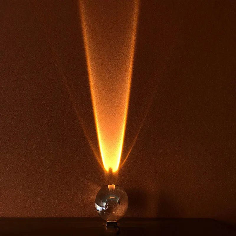 Lampe de chevet Originale - Halo Cristallin - Éclat Nocturne