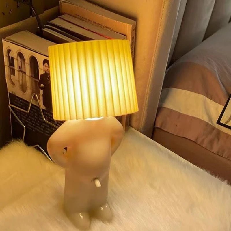 Lampe de chevet Originale Humanoïde - Éclat Nocturne