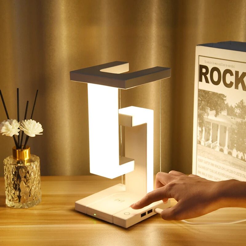 Lampe de chevet Originale Lumière Futuriste - Éclat Nocturne