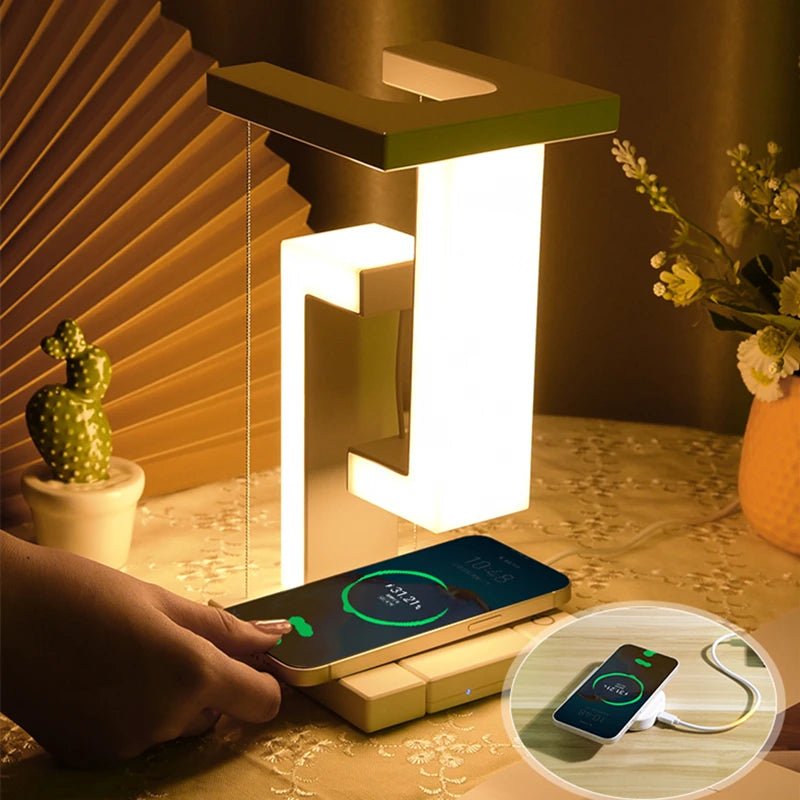 Lampe de chevet Originale Lumière Futuriste - Éclat Nocturne