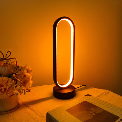 Lampe de chevet Originale Ovale Moderne - Éclat Nocturne