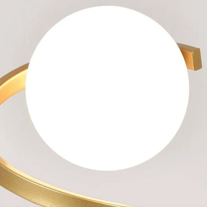 Lampe de chevet Originale Spirale Lumineuse - Éclat Nocturne