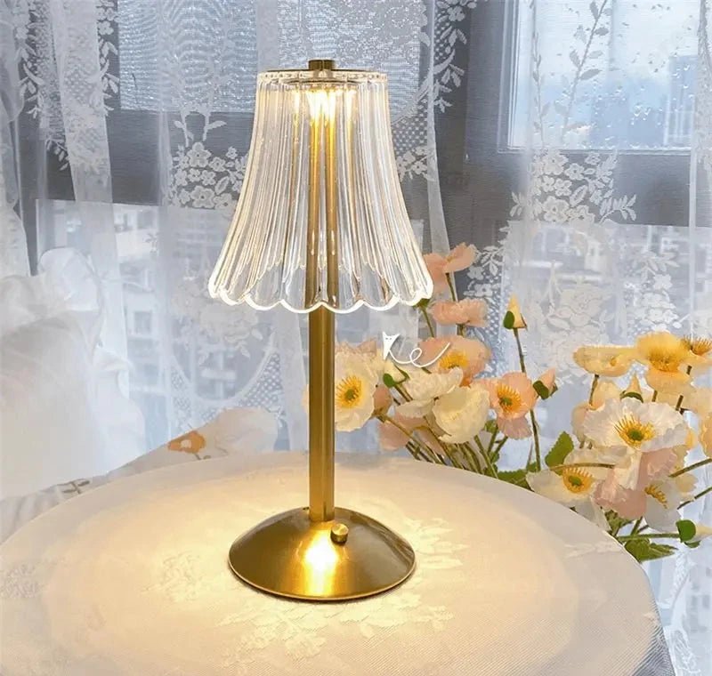 Lampe de chevet style vintage - Éclat Nocturne