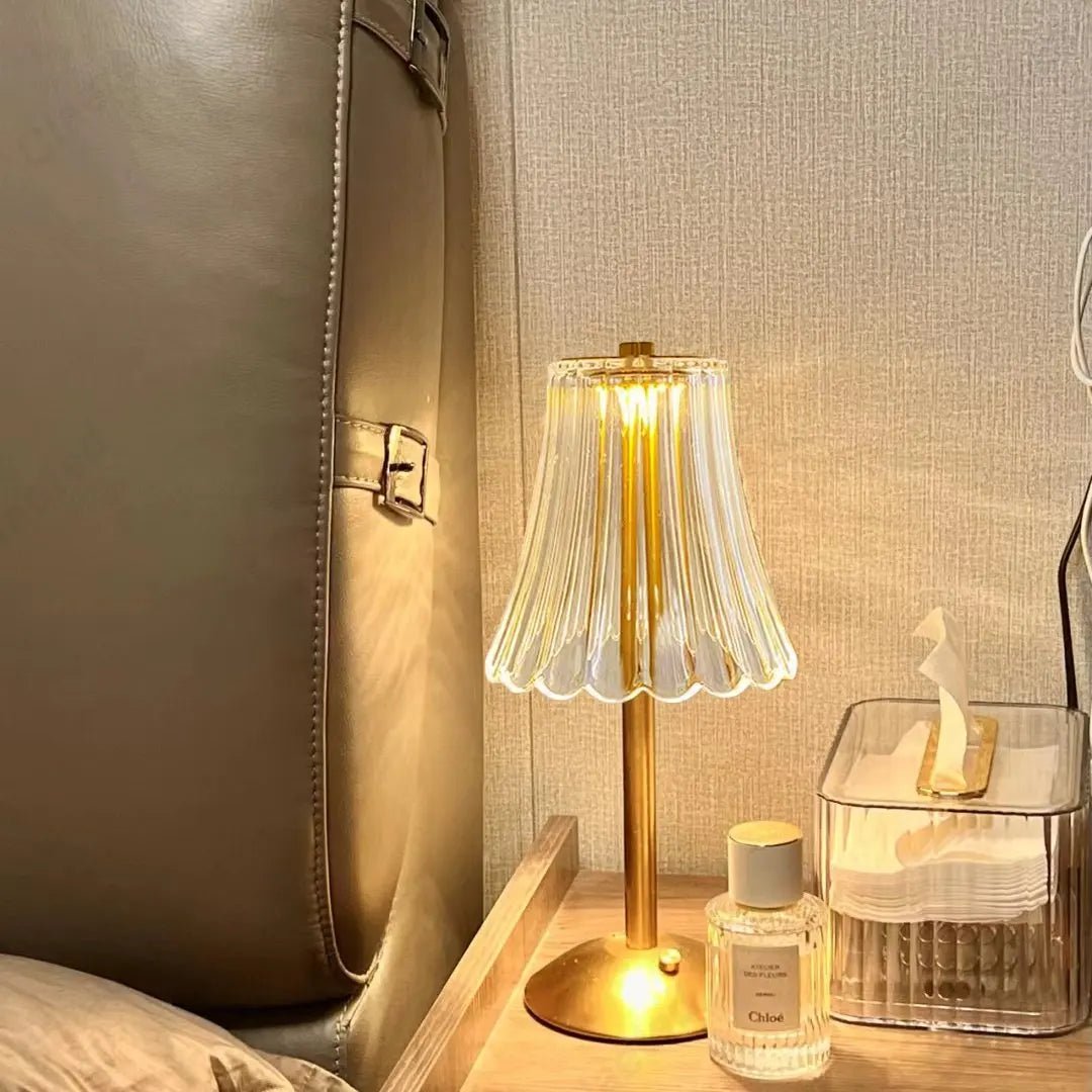 Lampe de chevet style vintage - Éclat Nocturne