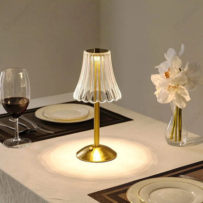 Lampe de chevet style vintage - Éclat Nocturne