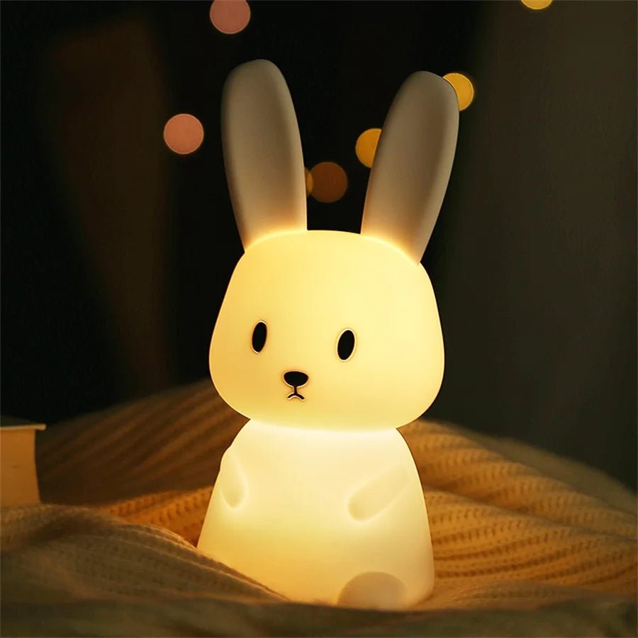 Veilleuse Enfant Lapin Lumineux - Éclat Nocturne