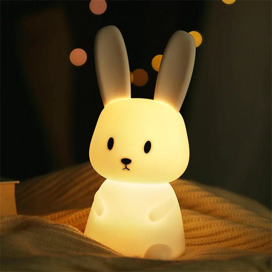 Veilleuse Enfant Lapin Lumineux - Éclat Nocturne