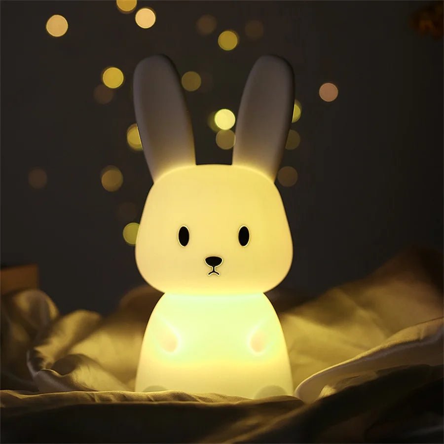 Veilleuse Enfant Lapin Lumineux - Éclat Nocturne
