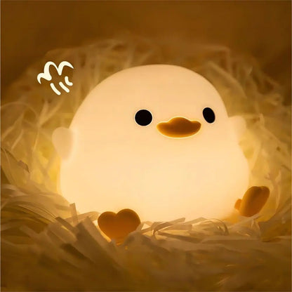 Veilleuse Enfant Petit Canard Lumineux - Éclat Nocturne