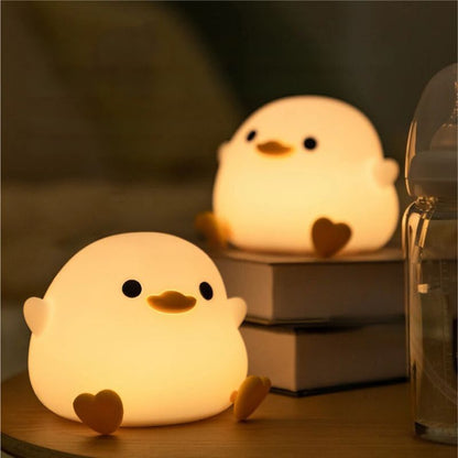 Veilleuse Enfant Petit Canard Lumineux - Éclat Nocturne