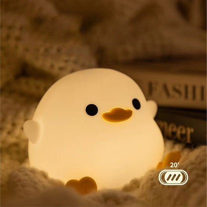 Veilleuse Enfant Petit Canard Lumineux - Éclat Nocturne